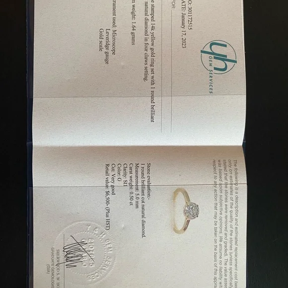 Bluboho 0.5 carat marquesa diamond ring - Picture 14 of 14